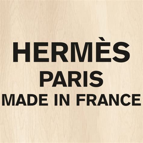 hermes paris made in france logo|hermes country of origin.